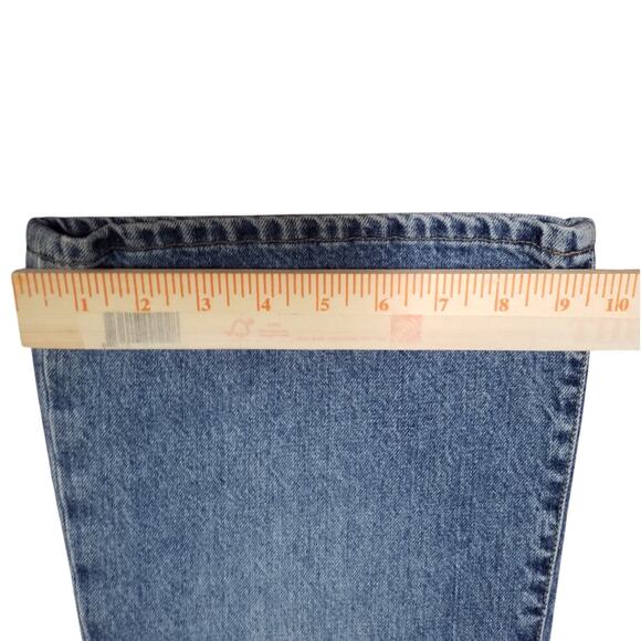 Ben Sherman Womens Size W28 L30 Boot Cut Jeans 100% Cotton Rigid Mid Rise Y2K - Picture 8 of 12